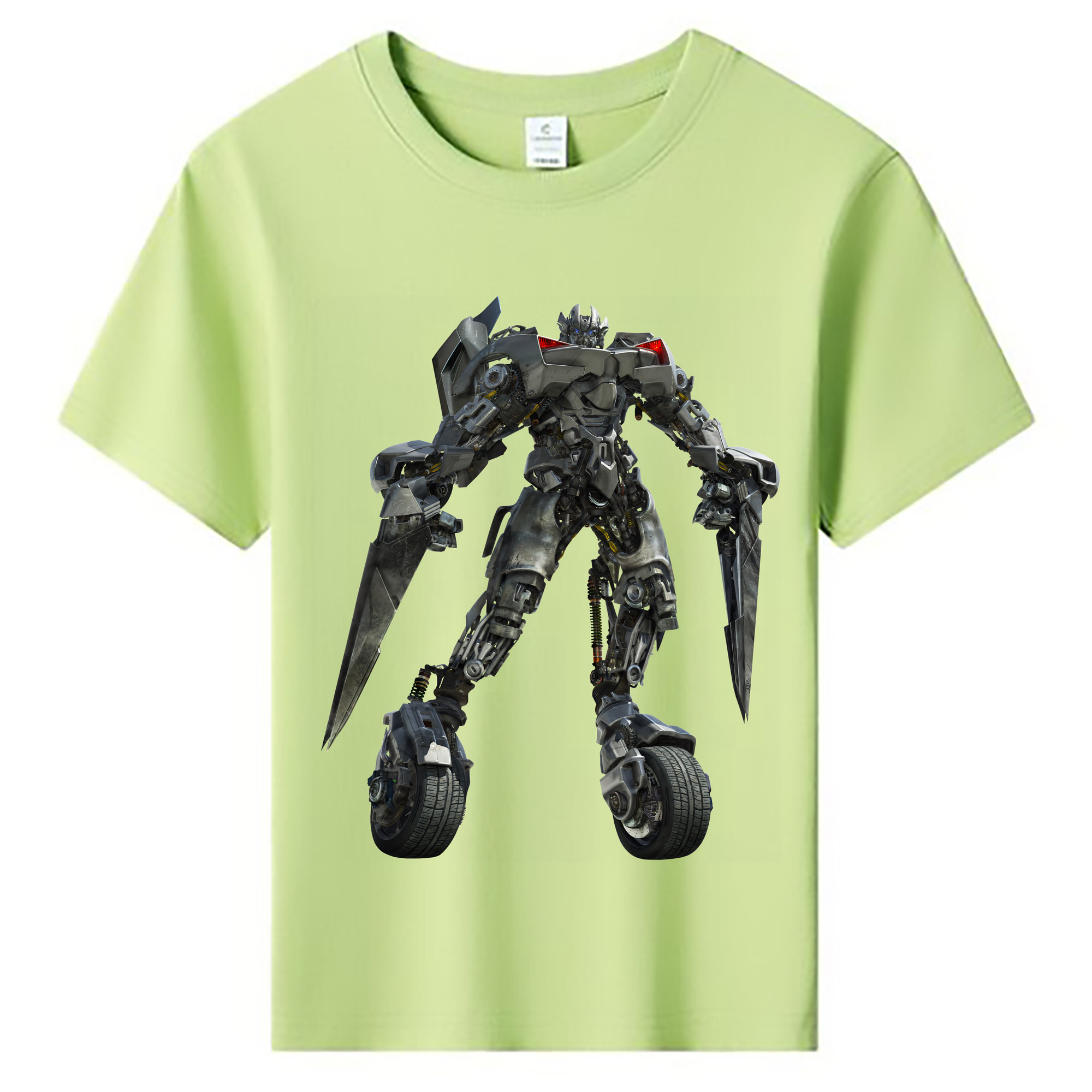 （画像用） Transformers トランスフォーマー 綿100％キッズTシャツ（フロントプリント）